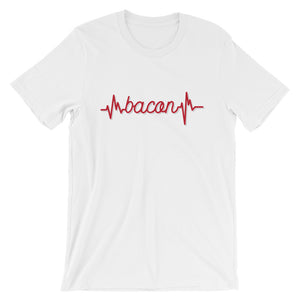I Heart Bacon: Short-Sleeve Unisex T-Shirt